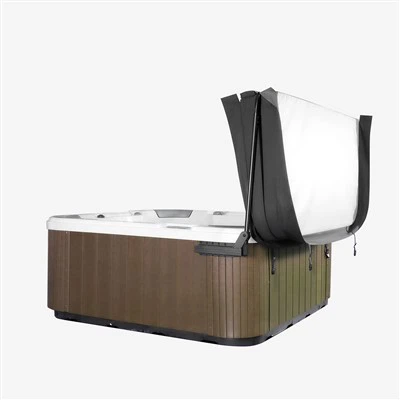 Spa-Abdeckungsheber aus Aluminium: Einfache Schraubmontage,-Bedienung durch eine Person und platzsparendes-Design