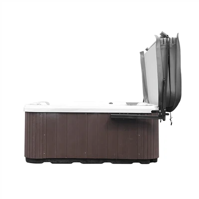 Universeller Spa-Abdeckungsheber: Vielseitigkeit bei 3 Installationen, Haltbarkeit aus Aluminium und mühelose Luftfederunterstützung