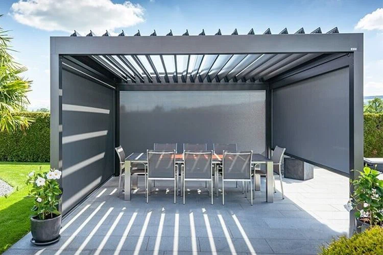3 Gründe für eine Aluminiumpergola im Freien als neue Gartendekoration