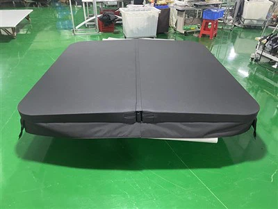 Maßgeschneiderte Spa-Abdeckung aus Stoff